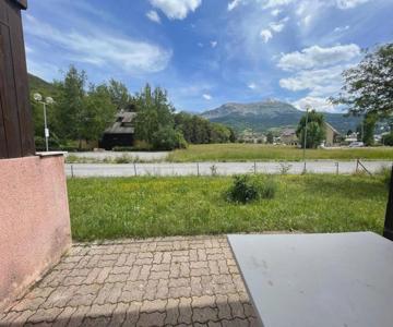Studio Mezzanine à Jausiers Village, Terrasse, Idéal 4 Pers - Fr-1-804-32