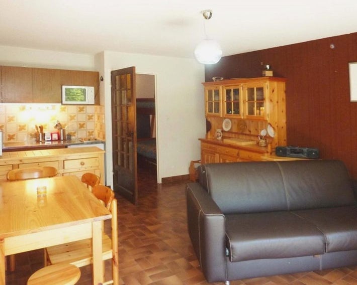 Studio cosy pour 4 pers. aux Orres, proche pistes, balcon exposé sud - FR-1-322-326