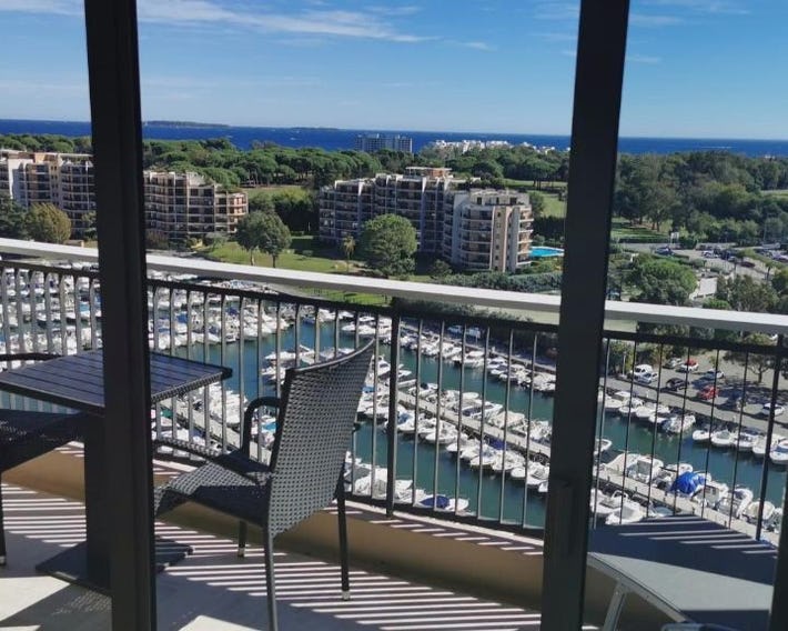 Studio face mer Mandelieu près de Cannes