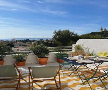 Charmant Studio-terrasse Vue Mer