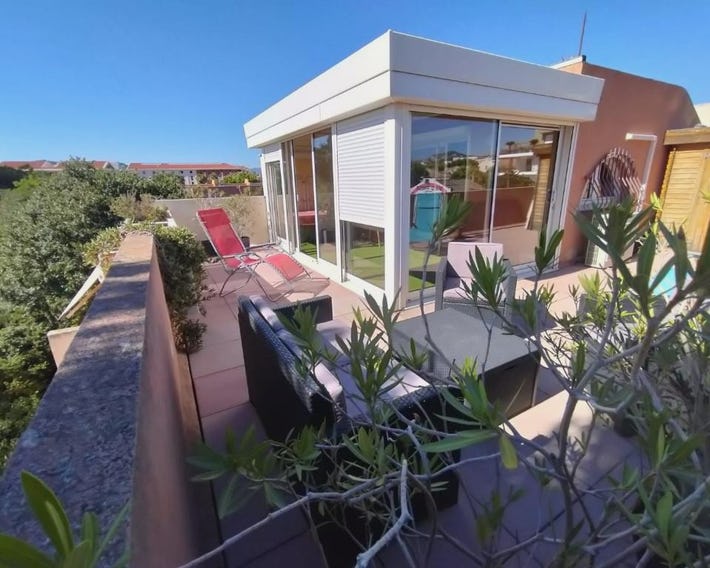 Duplex T4 toit terrasse plages parc Borély 13008 MARSEILLE