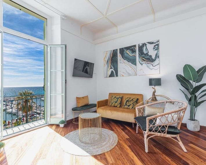 PALAIS DE MENTON - Elegant apartment with sea view