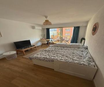 Bohemian Studio In Menton Close To Sea With Parking