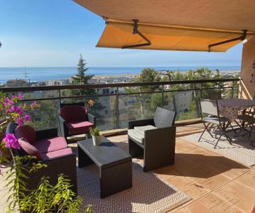 Nice Sea View Apartment Pool Terrace Air Conditioning Quiet