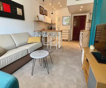 Bd Grosso Apt 4 Prs, 300m Plage, Clim, Parking