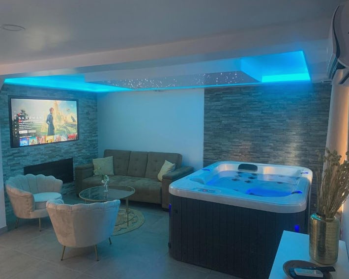Sandspa logement avec jacuzzi