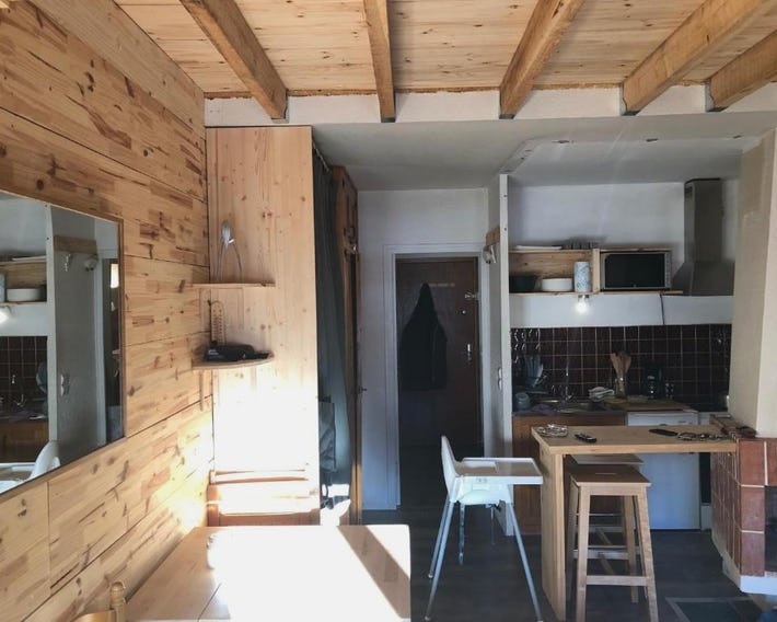 Grand studio duplex mezzanine.