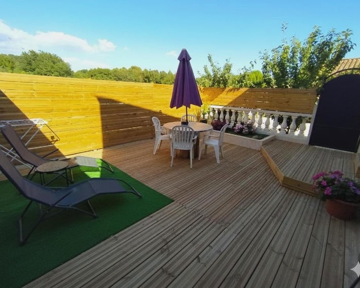 Studio cosy avec terrasse