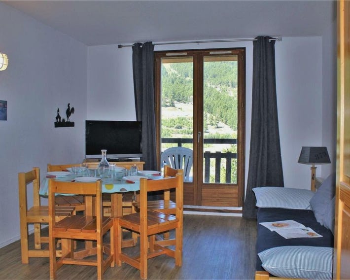 Appartement 3 pièces à Risoul 1850 avec balcon et animaux admis