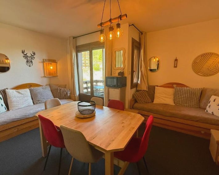 Risoul - Studio cabine cosy 7 pers