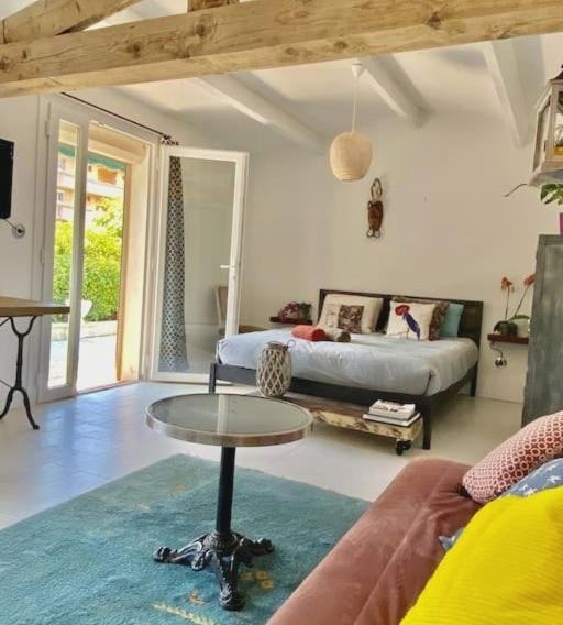 Grand Studio 30m avec jardin proche des plages