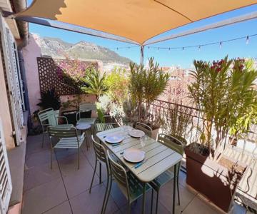 Grande terrasse avec vue - T2 climatisé - hyper-centre