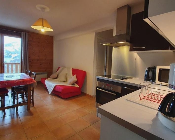Appartement neuf avec terrasse sur Praloup 1600