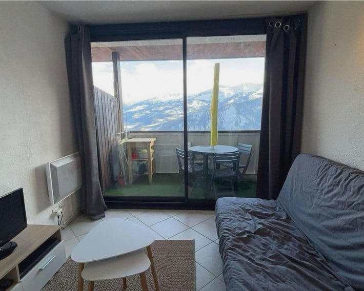Studio montagnard confortable à Pra-Loup 1600, 4 pers, wifi - FR-1-165A-195