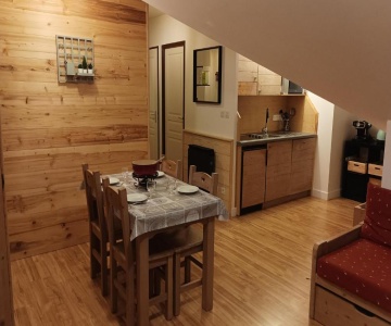 Studio Villar d'Arene Résidence la Meije Blanche