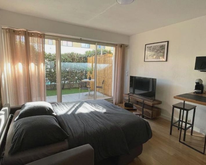 Studio proche plage avec jardinet et parking - Casa Garcia