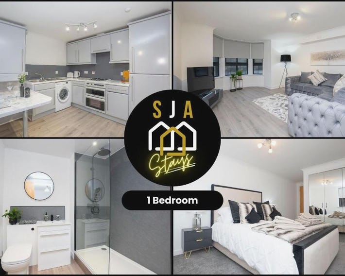 Panacotta House - SJA Stays - Modern 1 Bed Apartment