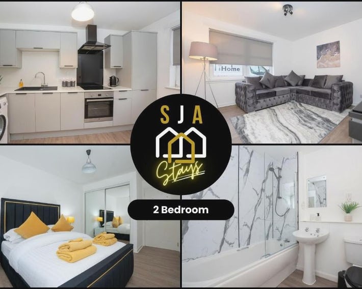 Pavlova House - SJA Stays - Modern 2 Bed Apartment