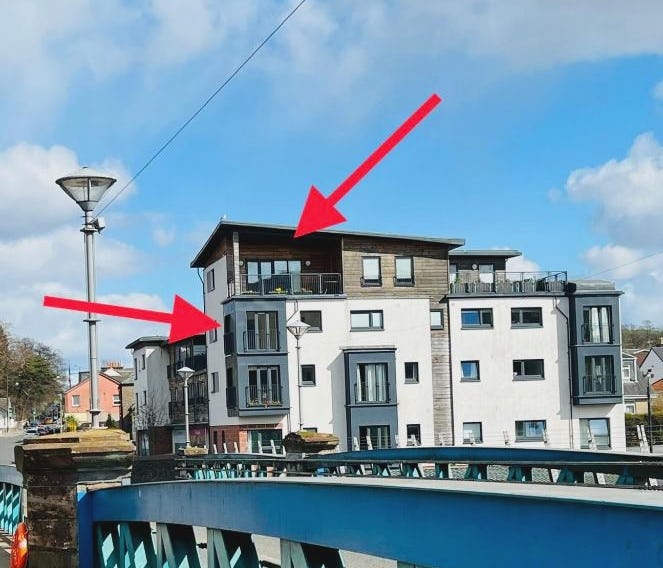 Riverside View Penthouse in Balloch, Loch Lomond