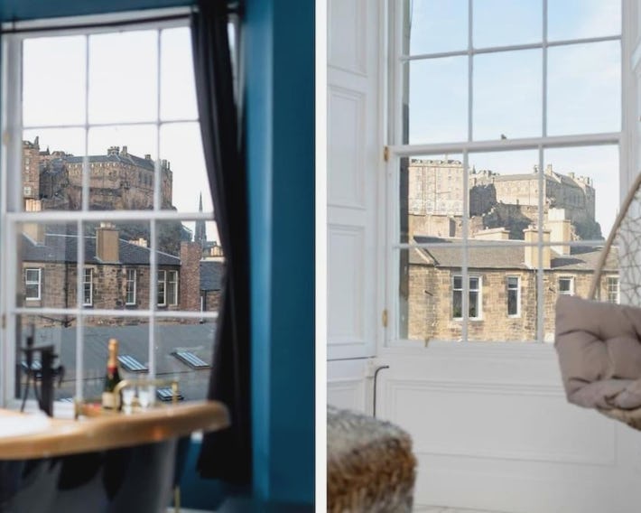 Spacious modern city centre apartment Castle Views