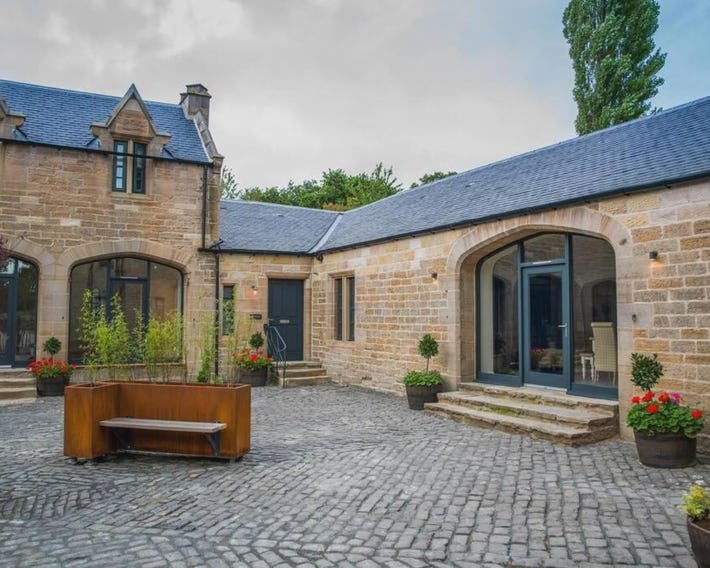 Stunning Edinburgh 1820s stables converted studio