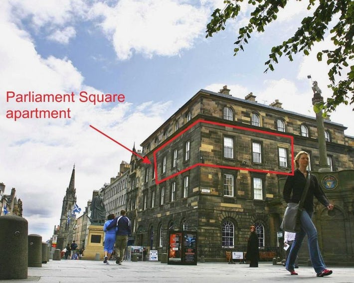 Parliament Sq apt 12 Royal Mile