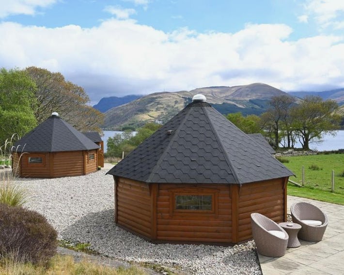 Leven View Lodges near Glencoe No1 Carness