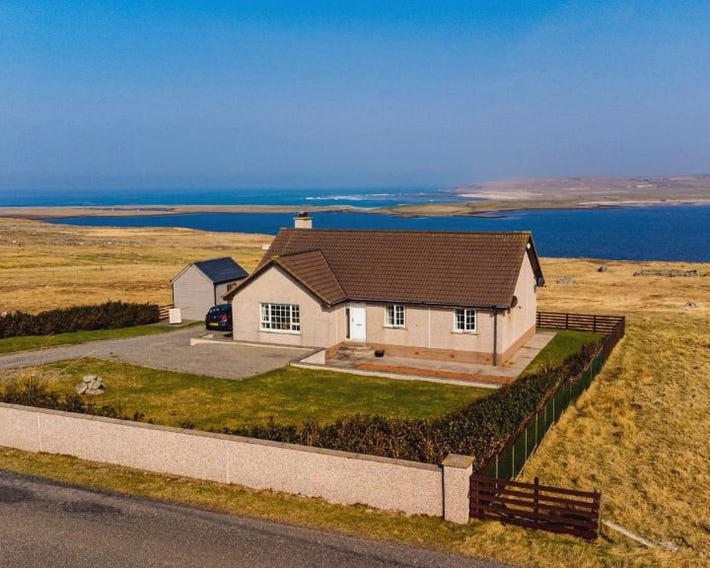 Atlantic views at Arnisdale House on Lewis