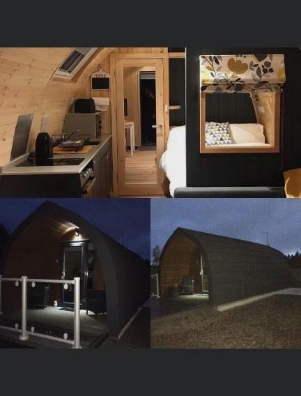Owls Retreat Glamping Pod with Hot tub