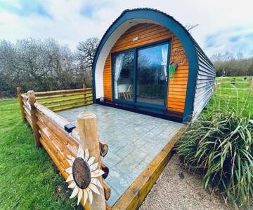 Beech Pod Cabin In Beautiful Surroundings Wrexham