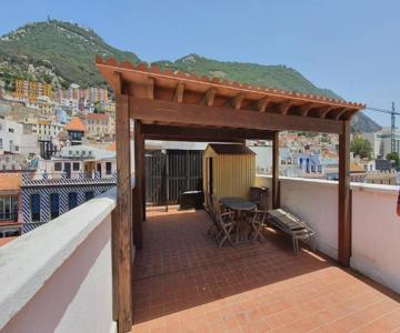 Gibraltar Town Main St, Best Panoramic Views on the Rock