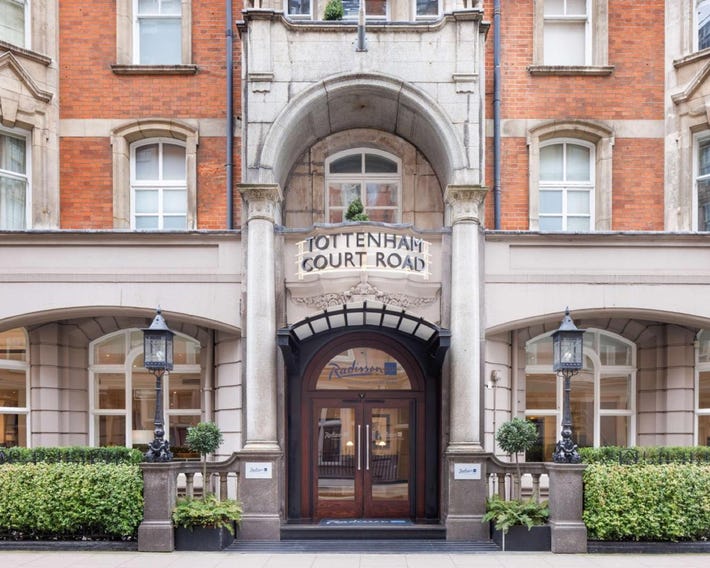 Radisson Blu Hotel, London Tottenham Court Road