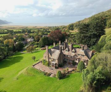 Luxury Bed And Breakfast at Bossington Hall in Exmoor, Somerset