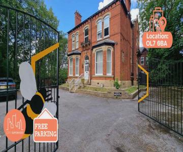 6 Bed Mansion Sleeps 20 Free Parking
