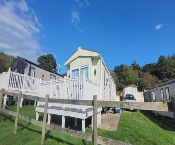 Home with a view Whitecliff Bay Holiday Park