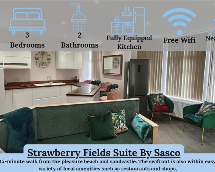 Strawberry Fields Suite by Sasco Apartments