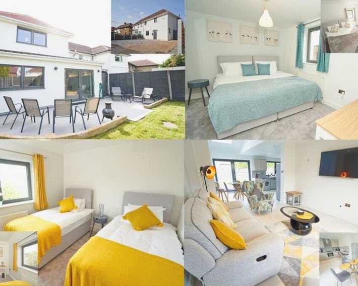 Home from home - 4 Double Bed House with Parking