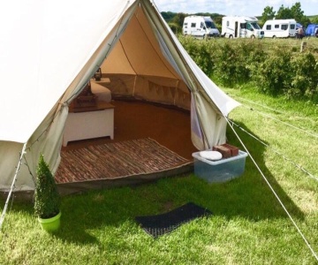 Flamborough Glamping Bell Tents