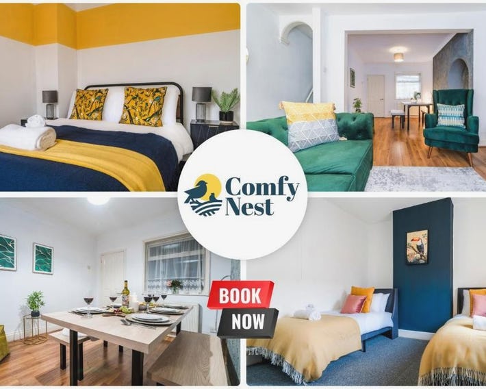 3 bedroom, terrace sleeps 5, monthly stays