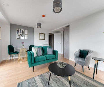 1 Bed Modern Apartment In A Converted Mill