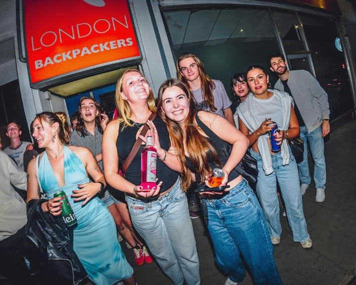 London Backpackers Youth Hostel 18 - 35 Years Old Only