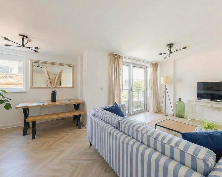 2 Bed Shoreditch Skyline Modern Flat By Station