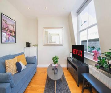 Bright Fitzrovia 1 Bed Apartment
