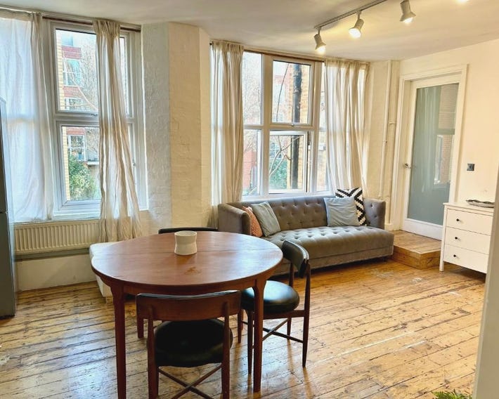 Bright Large Double Bedroom Flat