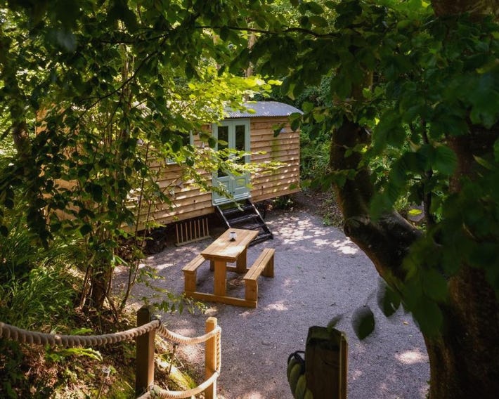 Bijoux Shepherds Hut Lyme Regis
