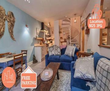 1 Bed Prestwich Duplex Free Parking