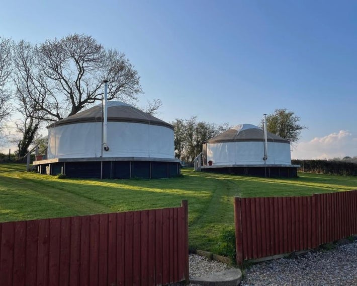 The Yurts at Burnt House Farm