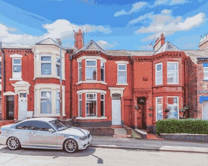 Townhouse at 62 Samuel Street Crewe
