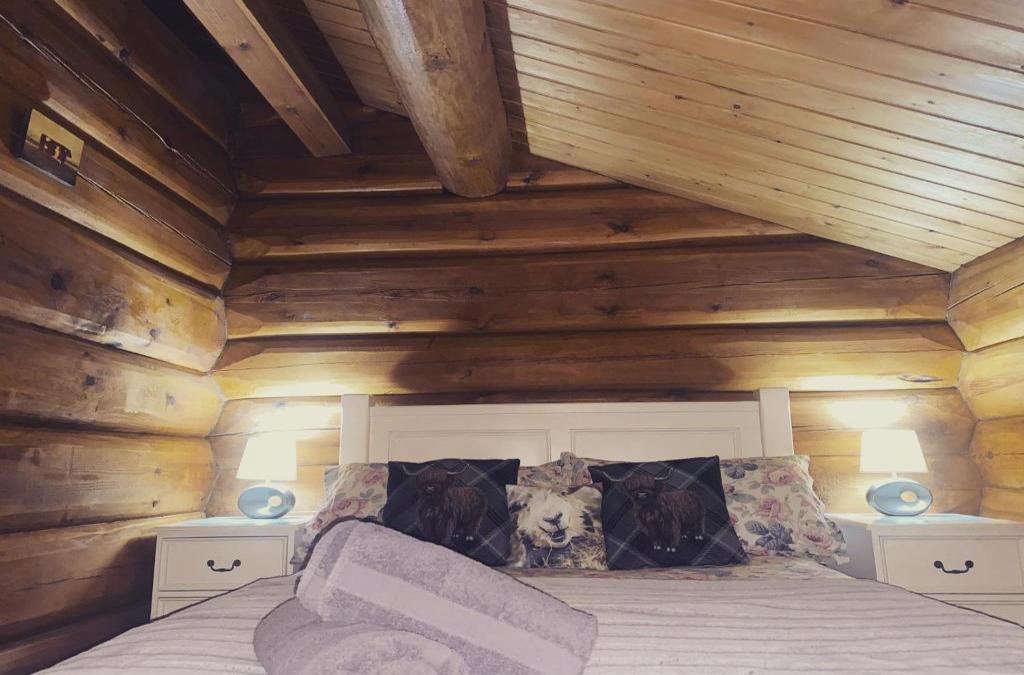 Log home village
