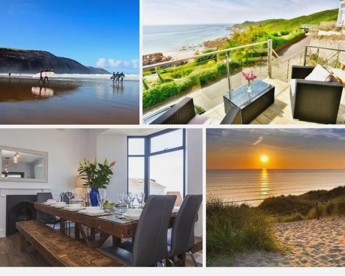 WOOLACOMBE ADMIRALS LODGE 6 Bedrooms
